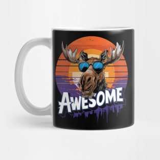 Awesome moose Mug